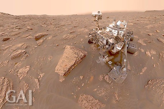 Mars Staubsturm Tobt Nun Auf Gro En Teilen Des Planeten General Anzeiger