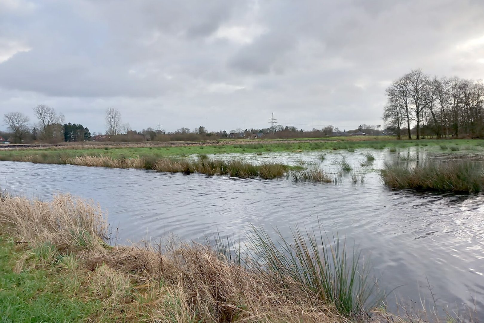 Hochwasser in Langholt - Bild 1