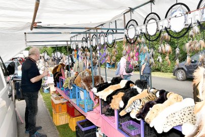 Bummeln und Feilschen beim Flohmarkt in Schwerinsdorf - Bild 2