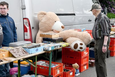 Bummeln und Feilschen beim Flohmarkt in Schwerinsdorf - Bild 10