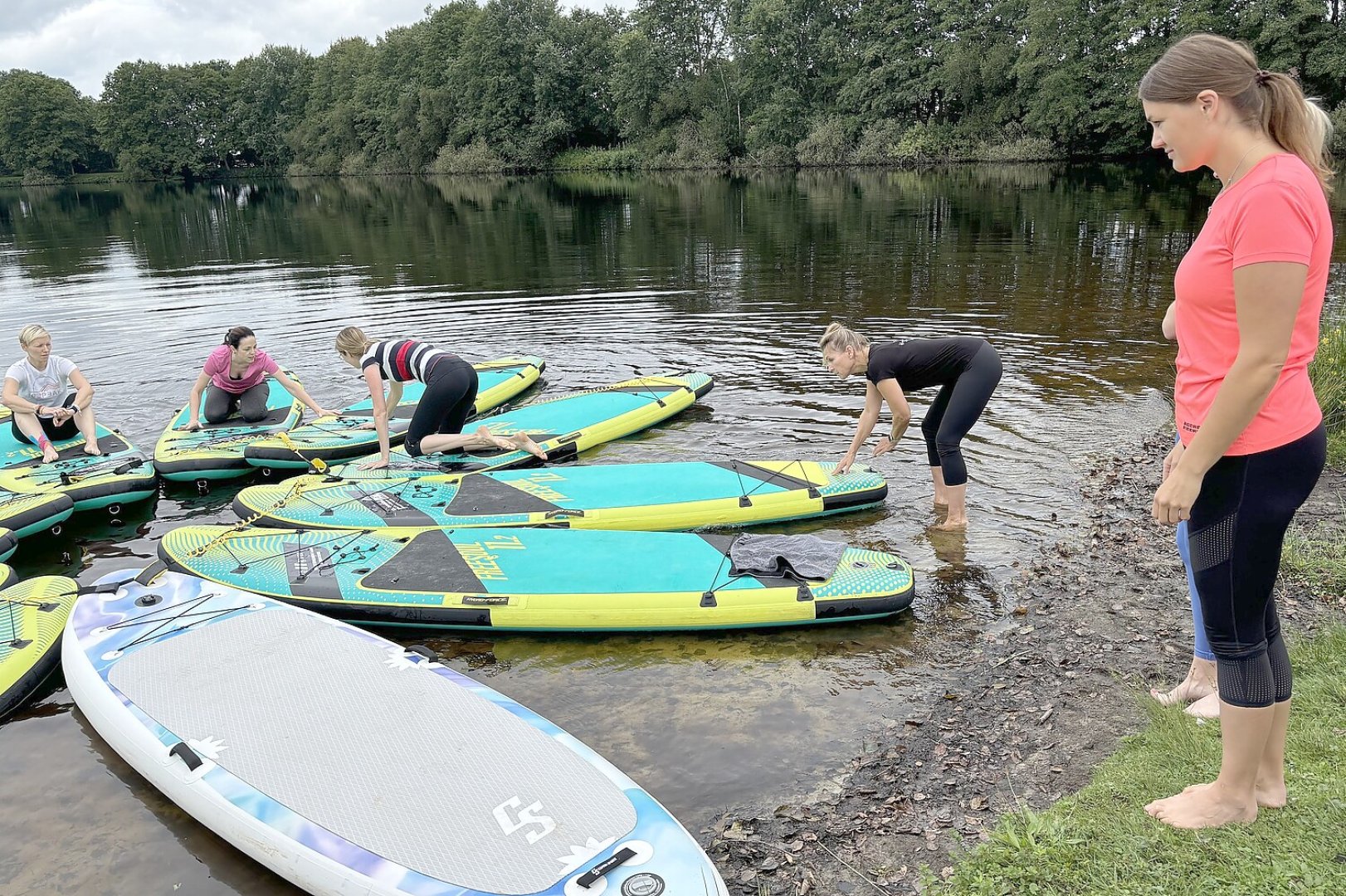 Die schönsten Bilder vom SUP-Pilates - Bild 7