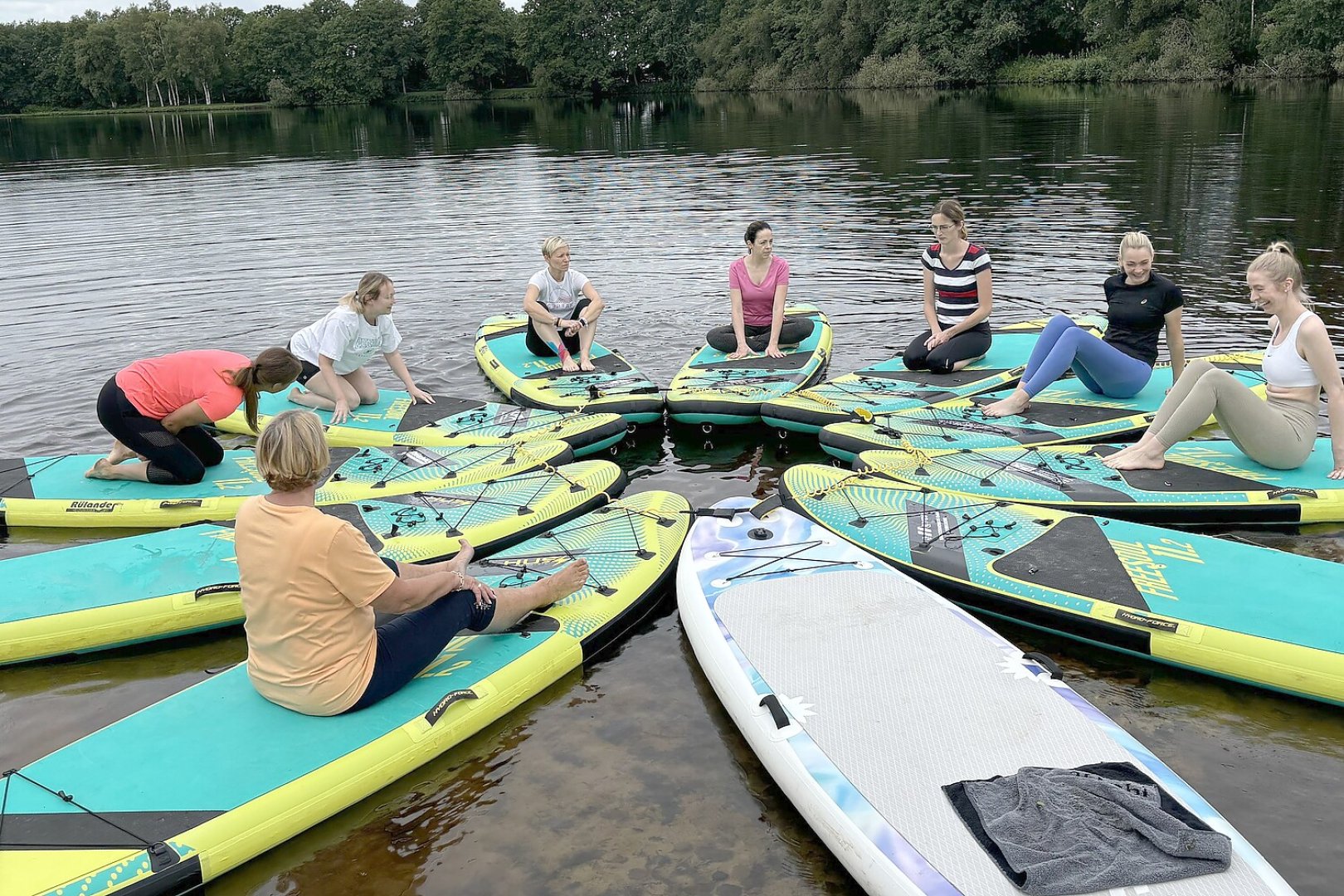 Die schönsten Bilder vom SUP-Pilates - Bild 9