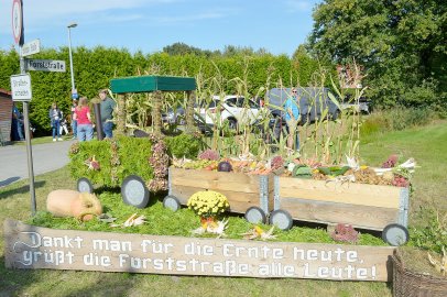 Tolle Stimmung auf den 27 Erntewagen - Bild 45