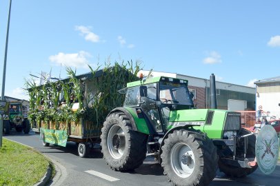 79 Wagen bei Ernteumzug in Völlenerkönigsfehn - Bild 96