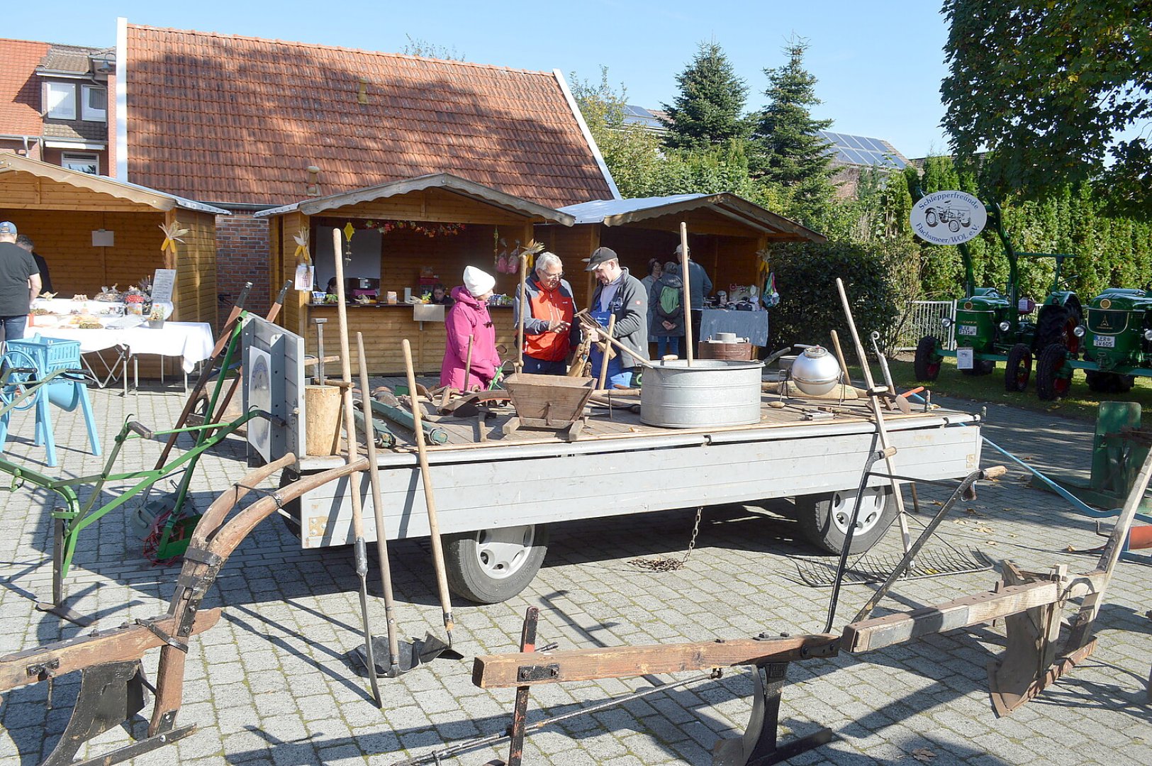 Herbstmarkt mit Dreschfest bei der Mühle - Bild 2