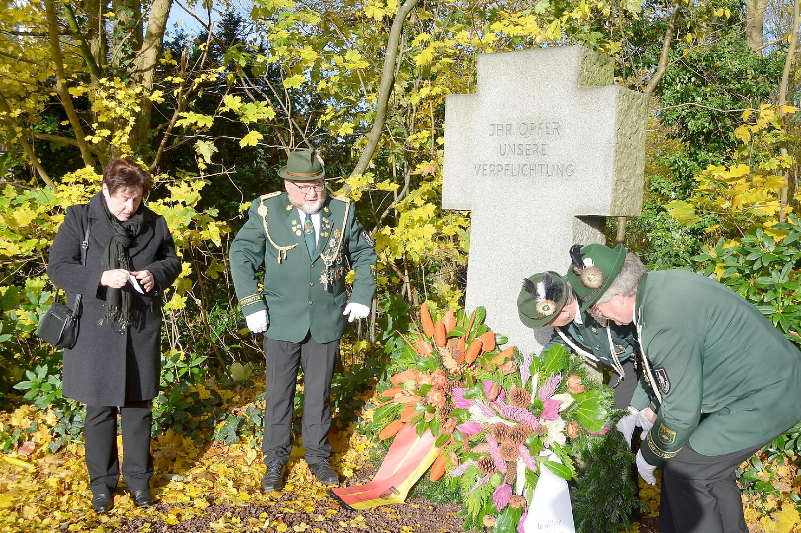 Volkstrauertag in Idafehn - Bild 16