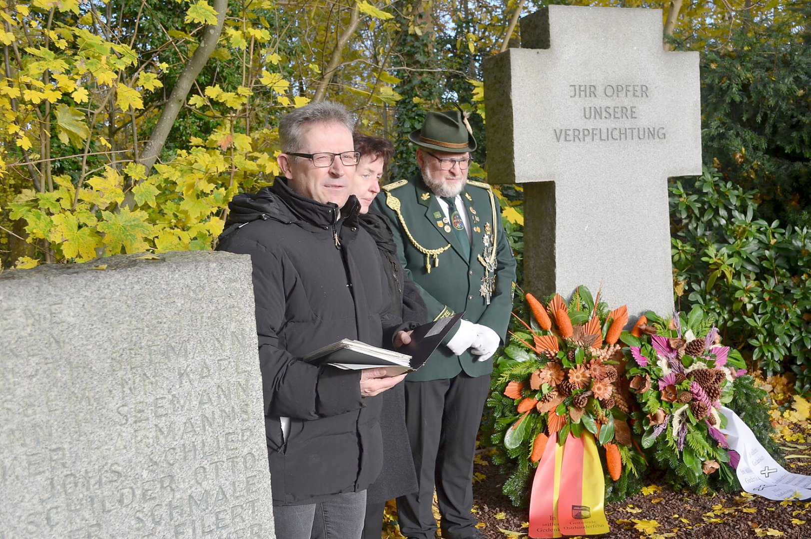 Volkstrauertag in Idafehn - Bild 19