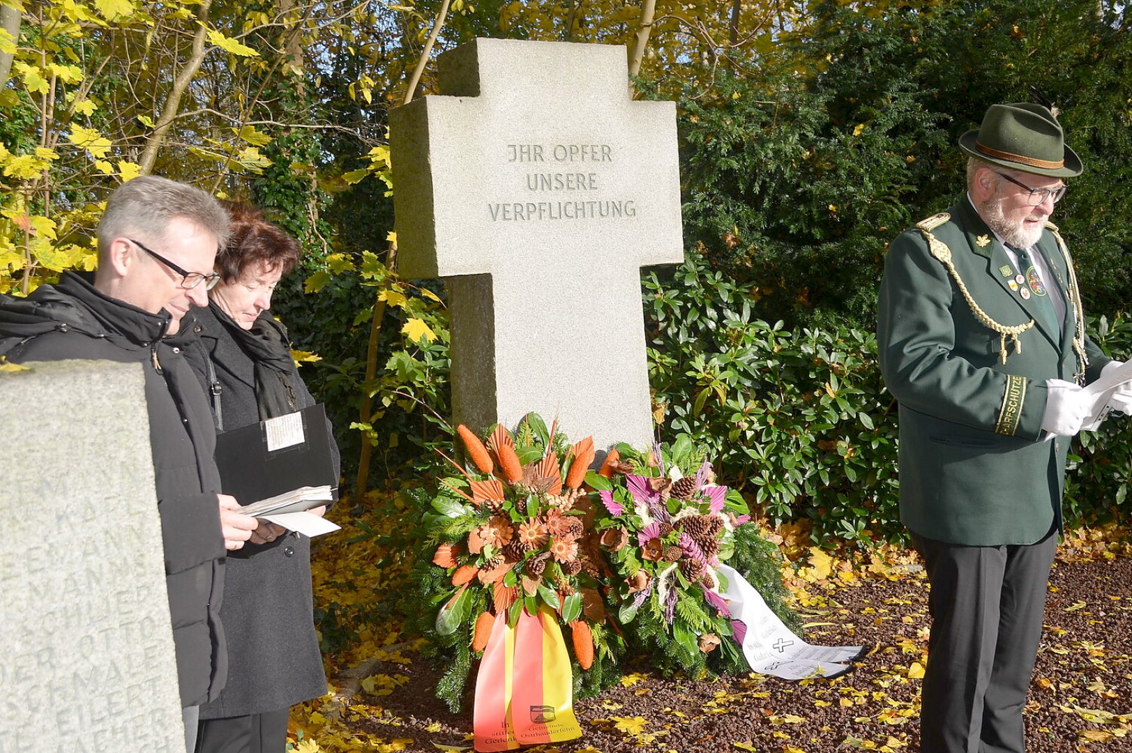 Volkstrauertag in Idafehn - Bild 20