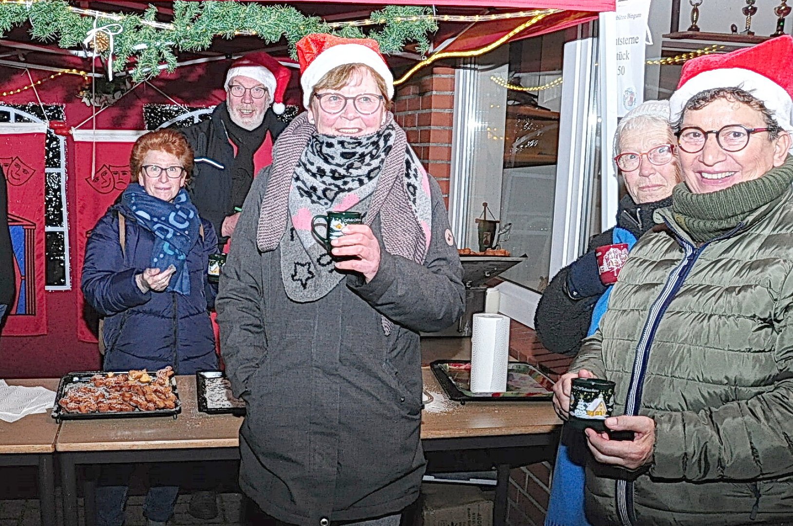 Der Weihnachtsmarkt in Bingum  - Bild 1