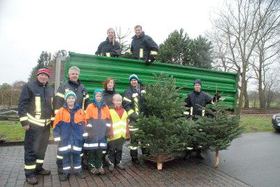 Tannenbäume im Nordkreis Cloppenburg abgeholt - Bild 2