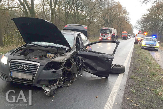 Ein Verletzter Bei Unfall Auf Der B General Anzeiger