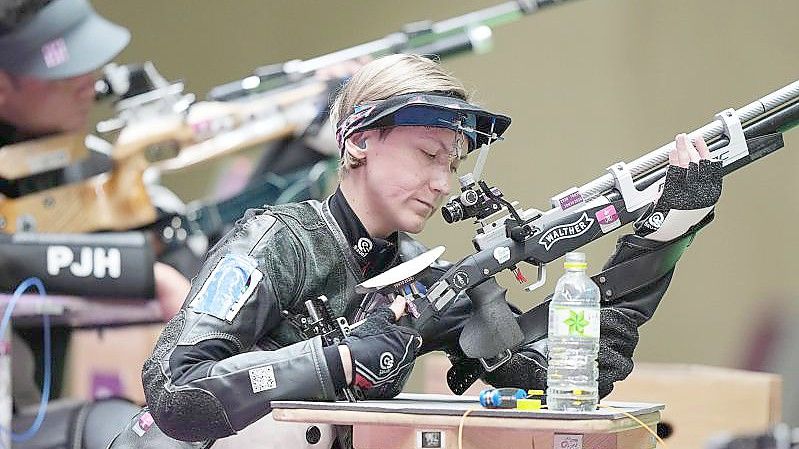 Holte in Tokio ihre zweite Medaille: Natascha Hiltrop. Foto: Xiong Qi/XinHua/dpa