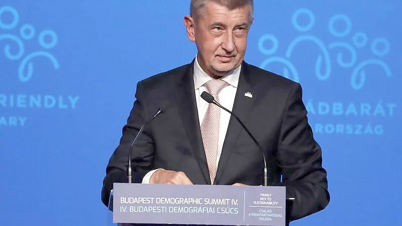 Tschechiens Ministerpräsident Andrej Babis ist von den Enthüllungen der „Pandora Papers“ betroffen. Foto: Laszlo Balogh/AP/dpa/Symbolbild