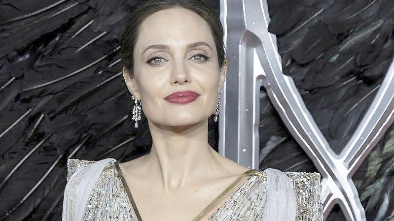 Angelina Jolie spielt in „Eternals“ die kämpferische Thena. Foto: Grant Pollard/Invision/AP/dpa