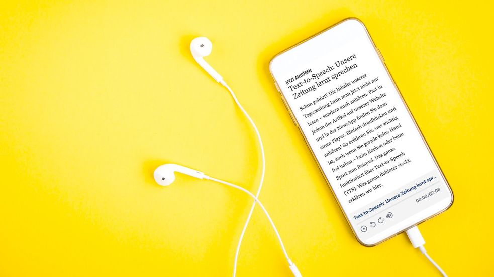 Artikel werden vorgelesen: Etwa 70 Prozent unserer Inhalte können Sie über Text-to-Speech hören. Foto: Natallia - stock.adobe.com