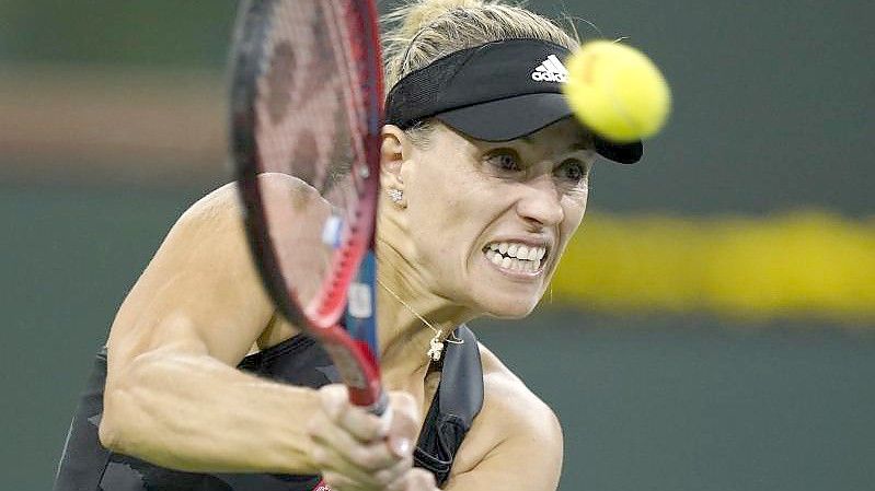 Ist in Indian Wells ausgeschieden: Angelique Kerber. Foto: Mark J. Terrill/AP/dpa