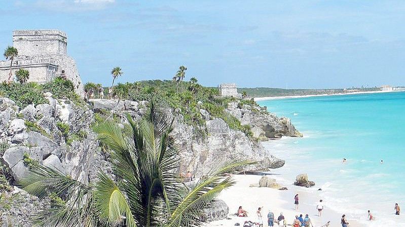 Der beliebte Urlaubsort Tulum in Mexiko. (Archivbild). Foto: picture alliance / dpa-tmn