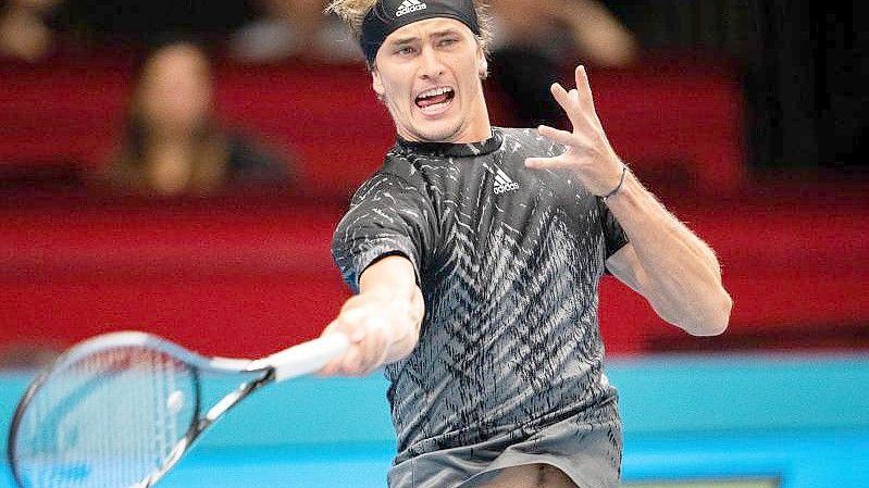 Steht in Wien im Viertelfinale: Alexander Zverev. Foto: Georg Hochmuth/APA/dpa