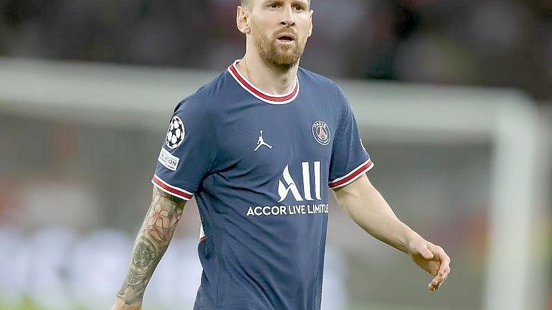 Reist nicht mit PSG nach Leipzig: Lionel Messi. Foto: Jan Woitas/dpa-Zentralbild/dpa