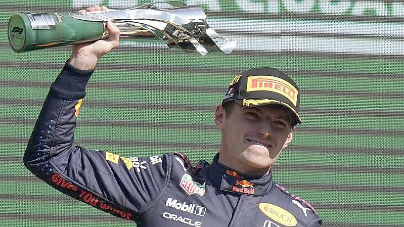 Näherst sich immer mehr dem WM-Titel: Max Verstappen. Foto: Eduardo Verdugo/AP/dpa