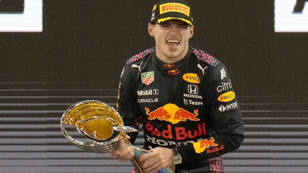 Max Verstappen ist zum ersten Mal Formel-1-Weltmeister geworden. Foto: dpa/AP/Kamran Jebreili