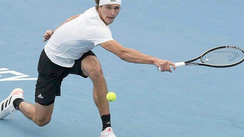 Hat sich in seinem Einzel gegen Taylor Fritz durchgesetzt: Alexander Zverev. Foto: Mark Baker/AP/dpa