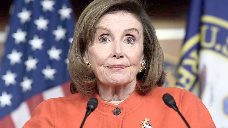 Als Vorsitzende der Kongresskammer bekleidet Nancy Pelosi von Amts wegen das dritthöchste Staatsamt. Foto: Lenin Nolly/ZUMA Press Wire/dpa