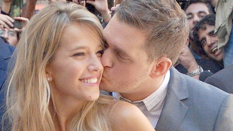 Popstar Michael Bublé und Frau Luisana Lopilato: Das Paar hat bereits drei Kinder. Foto: Luis Zabreg/EFE/dpa