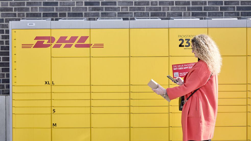 Auch in Langholt gibt es jetzt eine Packstation der Deutschen Post. Foto: Wicherst/DPA