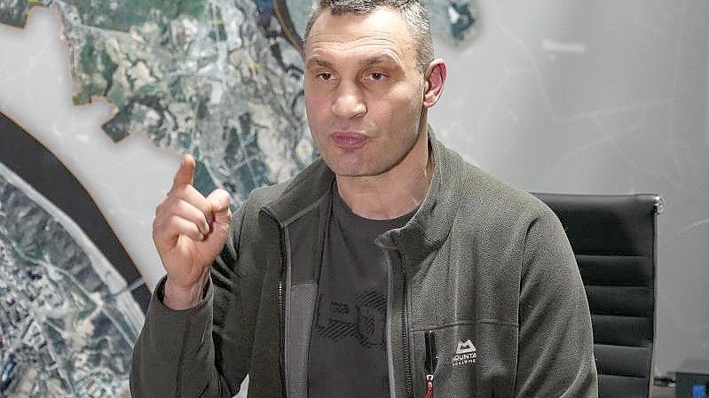 Vitali Klitschko, Bürgermeister von Kiew und ehemaliger Box-Profi. Foto: Efrem Lukatsky/AP/dpa/Archivbild