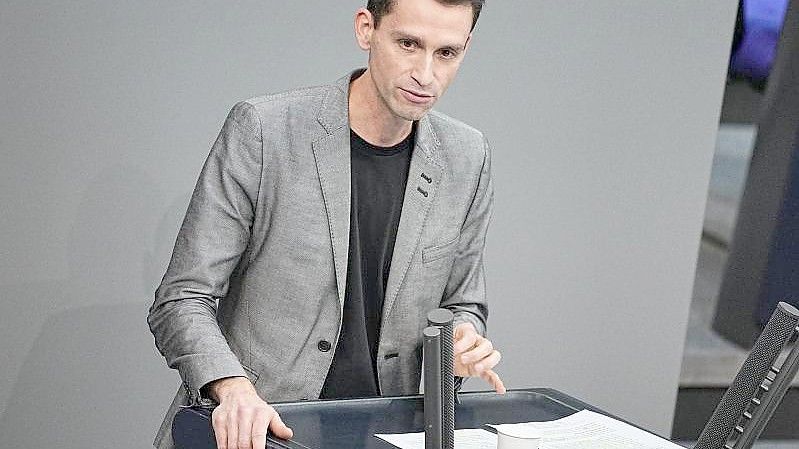 Andreas Audretsch (Grüne) spricht im Bundestag. Foto: Michael Kappeler/dpa