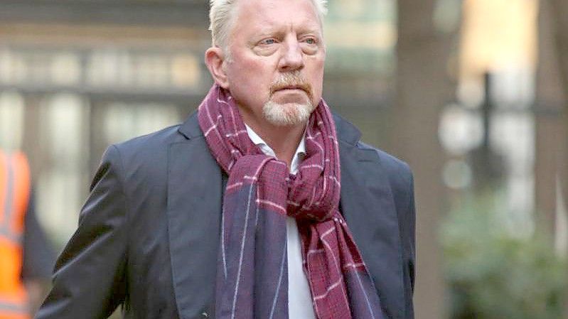 Der frühere Tennisstar Boris Becker steht in London vor Gericht. Der 54-Jährige muss sich wegen verschiedener Vorwürfe im Zusammenhang mit seinem Insolvenzverfahren verantworten. Foto: James Manning/PA Wire/dpa