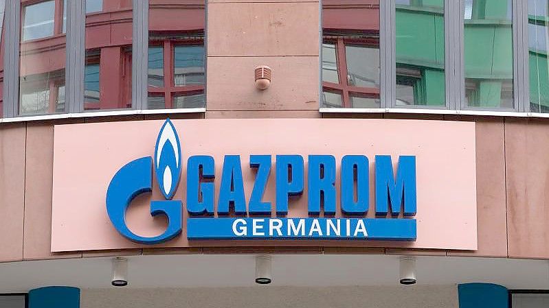 Die Zentrale von Gazprom Germania in Berlin. Foto: Paul Zinken/dpa