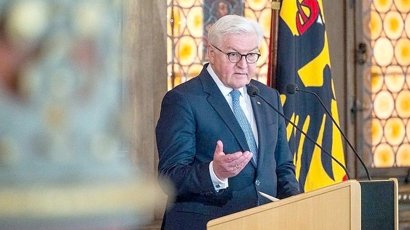 Bundespräsident Frank-Walter Steinmeier hat sich zu Deutschlands früherer Russland-Politik positioniert. Foto: Kristin Schmidt/dpa