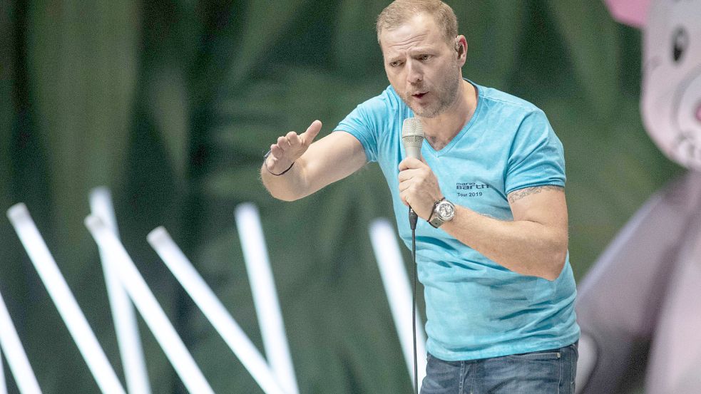 Mario Barth verging auch nicht beim ICE-Rauswurf das Lachen. Ebenso wenig wie der Deutschen Bahn. Foto: imago images/Future Image