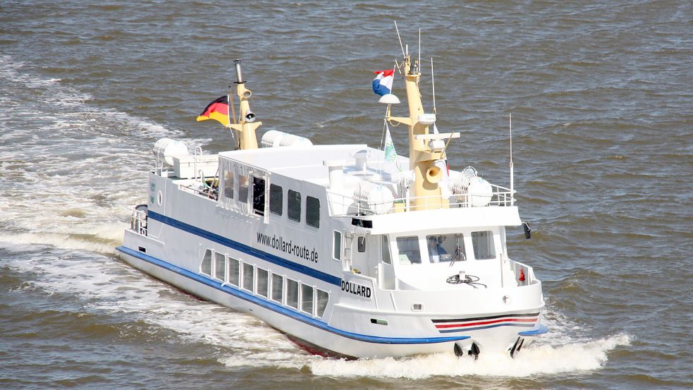 Das Fahrgastschiff MS „Dollard“.