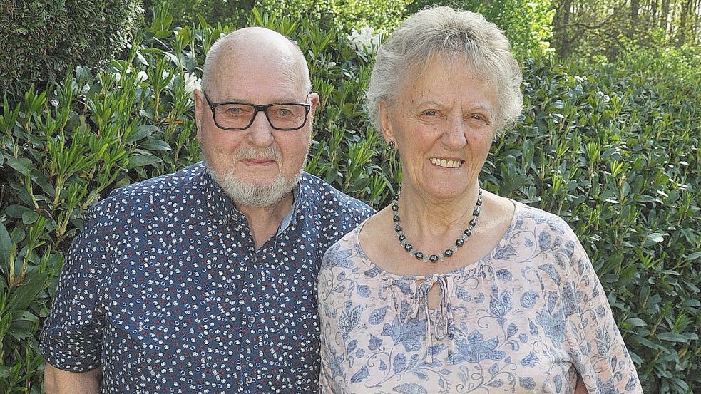 Anneus und Helene Leemhuis sind seit 60 Jahren verheiratet. Foto: Wolters