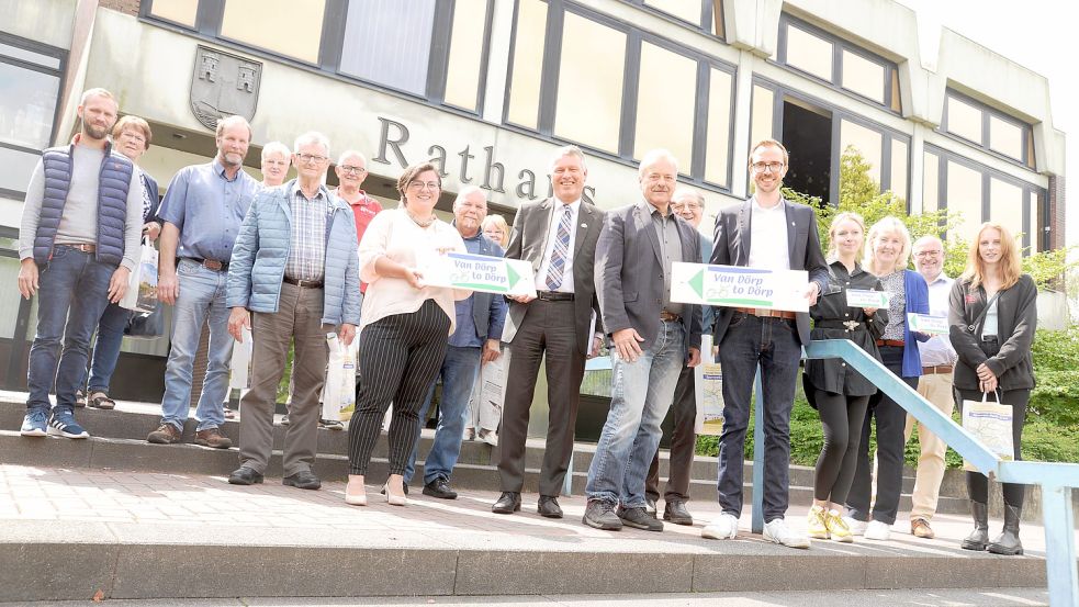 Die Veranstalter und die Betreiber der Stempelstellen freuen sich auf die Besucher. Foto: Lüppen