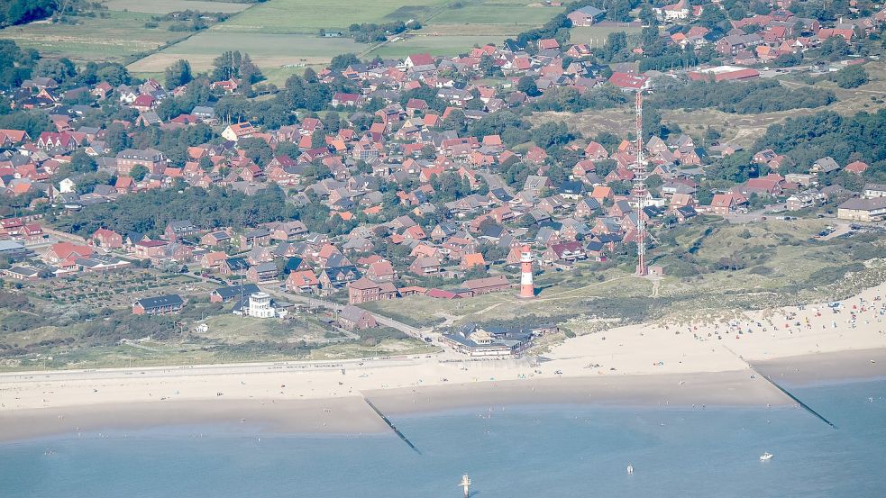 Auf Borkum sorgt man sich angesichts der geplanten Gasförderung. Foto: Schuldt/DPA