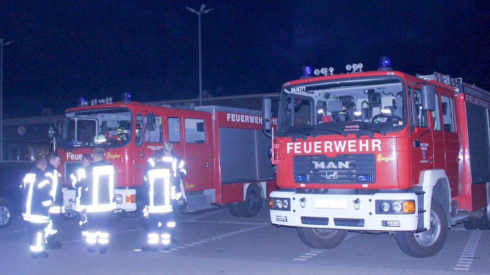 Die Feuerwehr Weener war im Einsatz. Foto: Joachim Rand/Feuerwehr