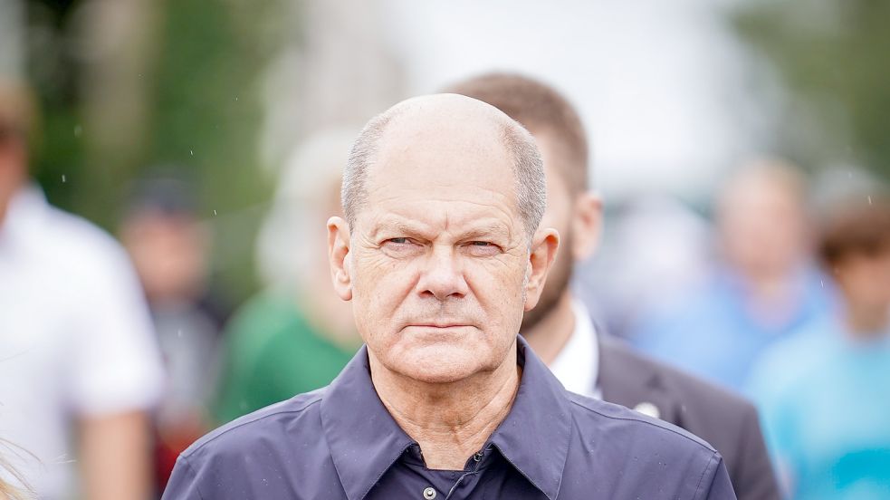 Olaf Scholz‘ Umfragewerte fallen. Foto: picture alliance/dpa/Kay Nietfeld