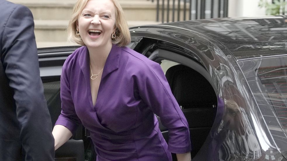 Die künftige britische Premierministerin Liz Truss. Foto: picture alliance/dpa/AP