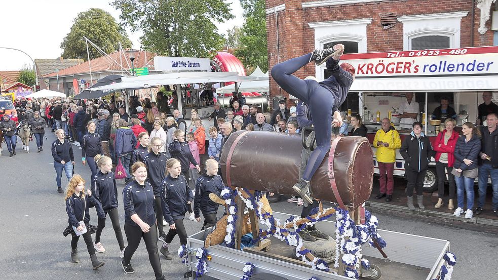 Der Umzug war ein Höhepunkt der diesjährigen Eurofete. Foto: Wolters