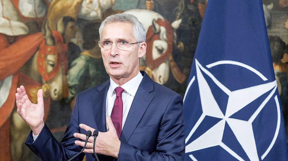 Nato-Generalsekretär Stoltenberg warnte vor vorschnellen Entscheidungen. Foto: Roberto Monaldo/LaPresse/AP/dpa