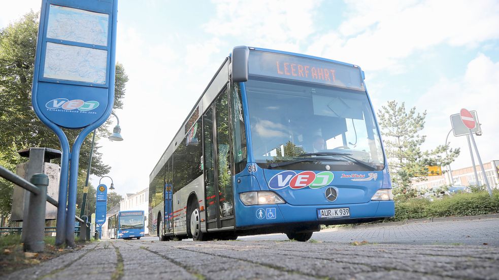 Das Deutschland-Ticket wird auch in den ostfriesischen Bussen gültig sein. Foto: Archiv