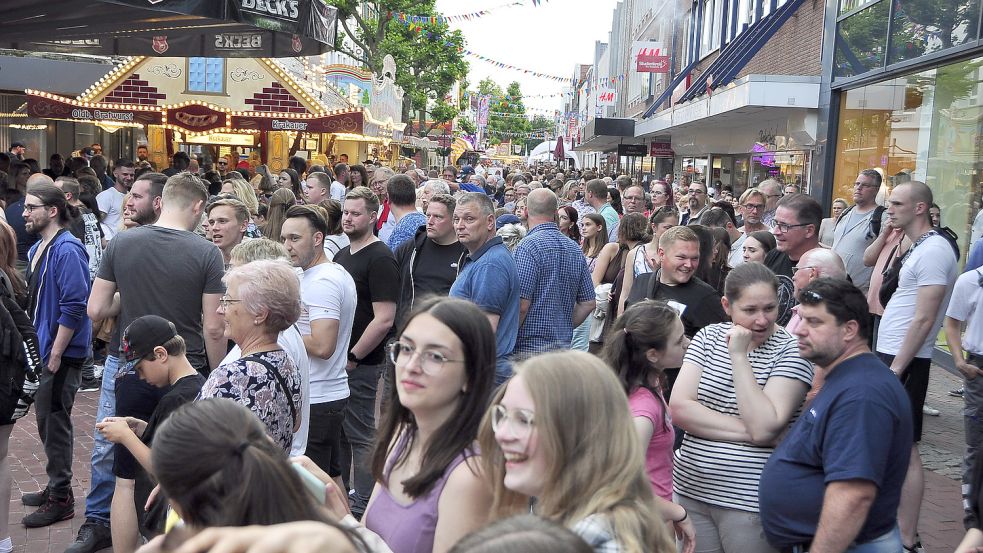 Im vergangenen Jahr war das Stadtfest gut besucht. Foto: Wolters/Archiv