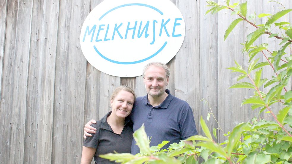 Kristina und Frank Hellmers betreiben seit 2015 das Melkhuske in Schattenburg. Foto: Archiv