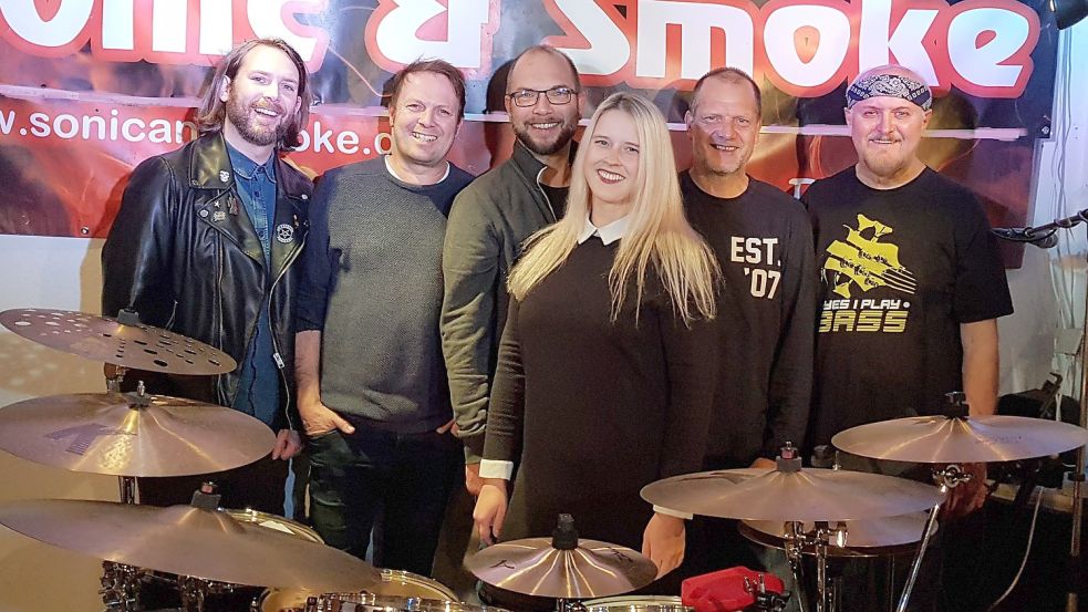 Die Band „Sonic and Smoke“ wird im Juli auf dem Marktplatz für Stimmung sorgen. Foto: privat