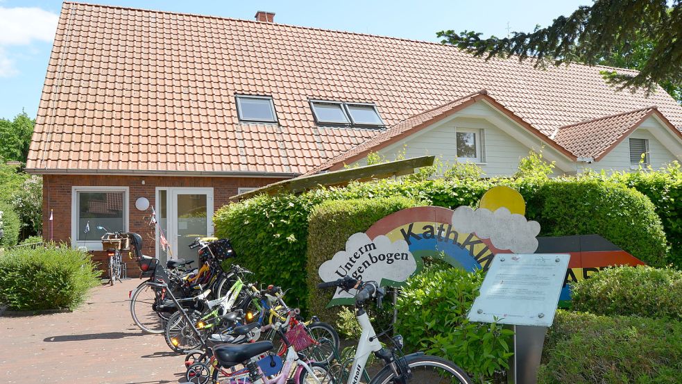 In der katholischen Kindertagesstätte Unterm Regenbogen in Scharrel fehlen zu Beginn des nächsten Kindergartenjahres im August 30 Kindergarten- und Krippenplätze. Foto: Fertig