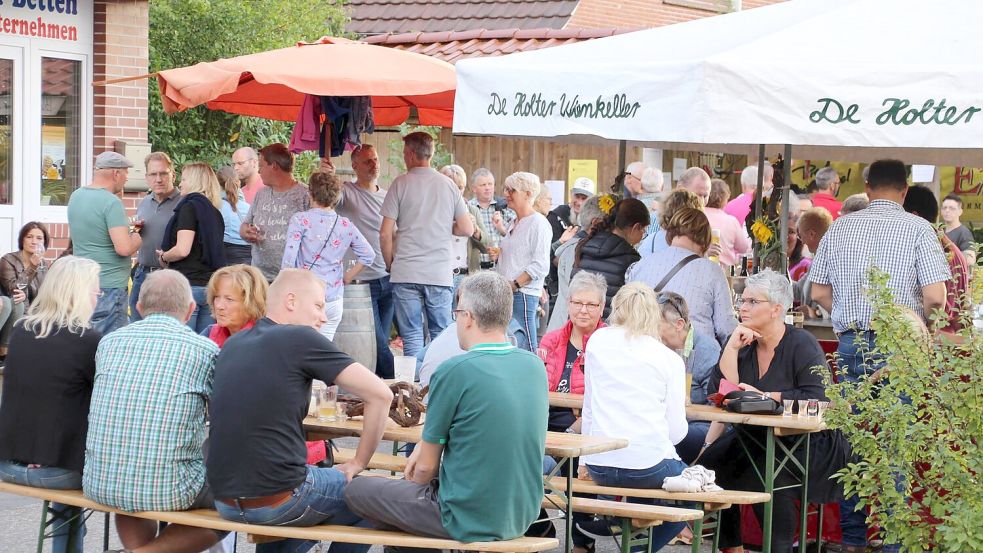 Im Holter Wienkeller findet wieder das Weinfest statt. Foto: Archiv